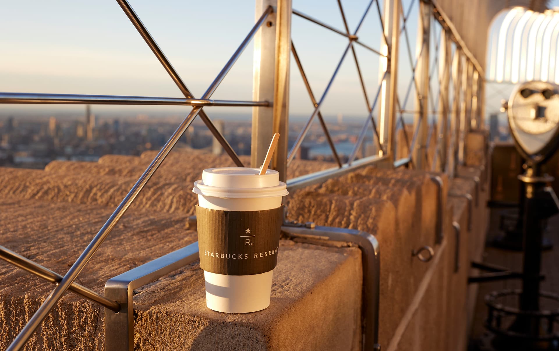 ESB Starbucks sunrise experience