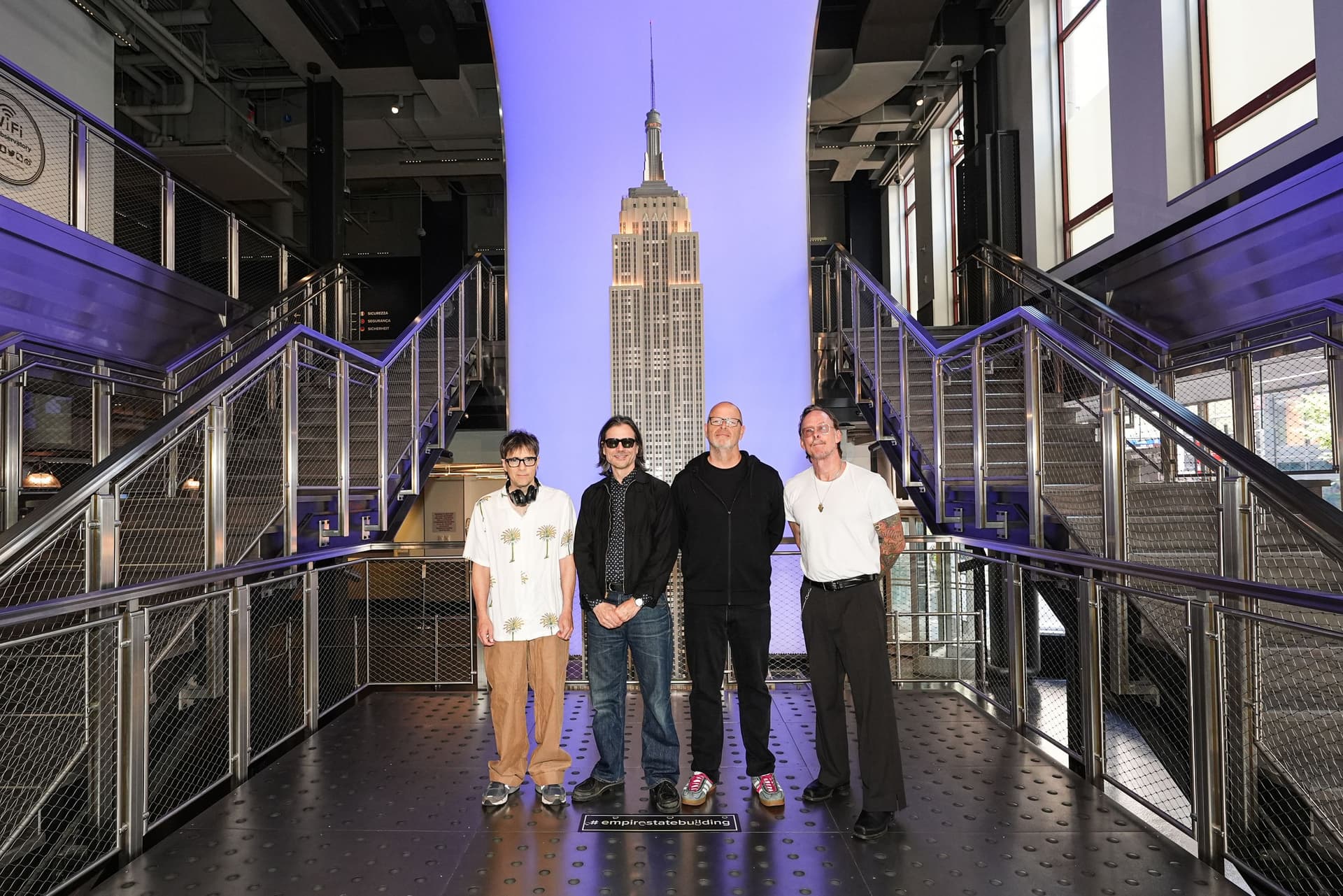 Weezer at the Grand Staircase