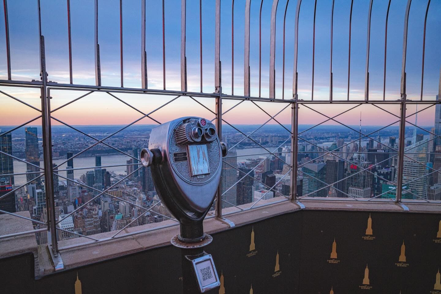 The view from the 86th Floor Observation Deck