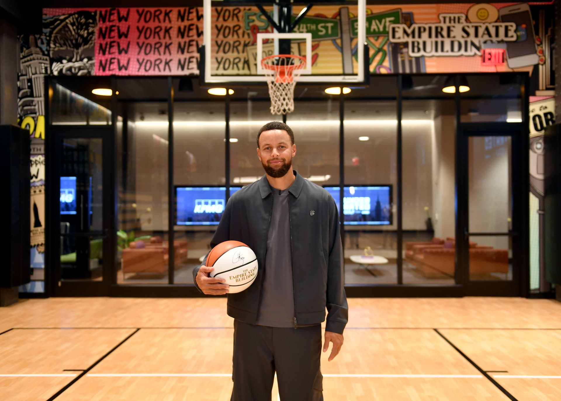 Stephen Curry at the Empire Lounge
